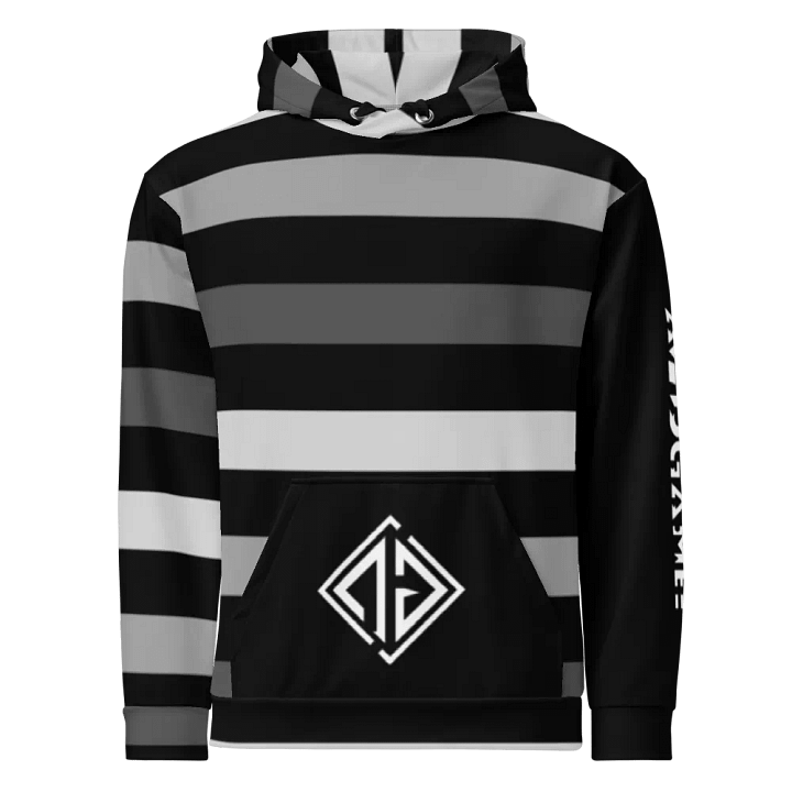 Sweat à capuche avec rayures pour hommes et femmes product image (1)