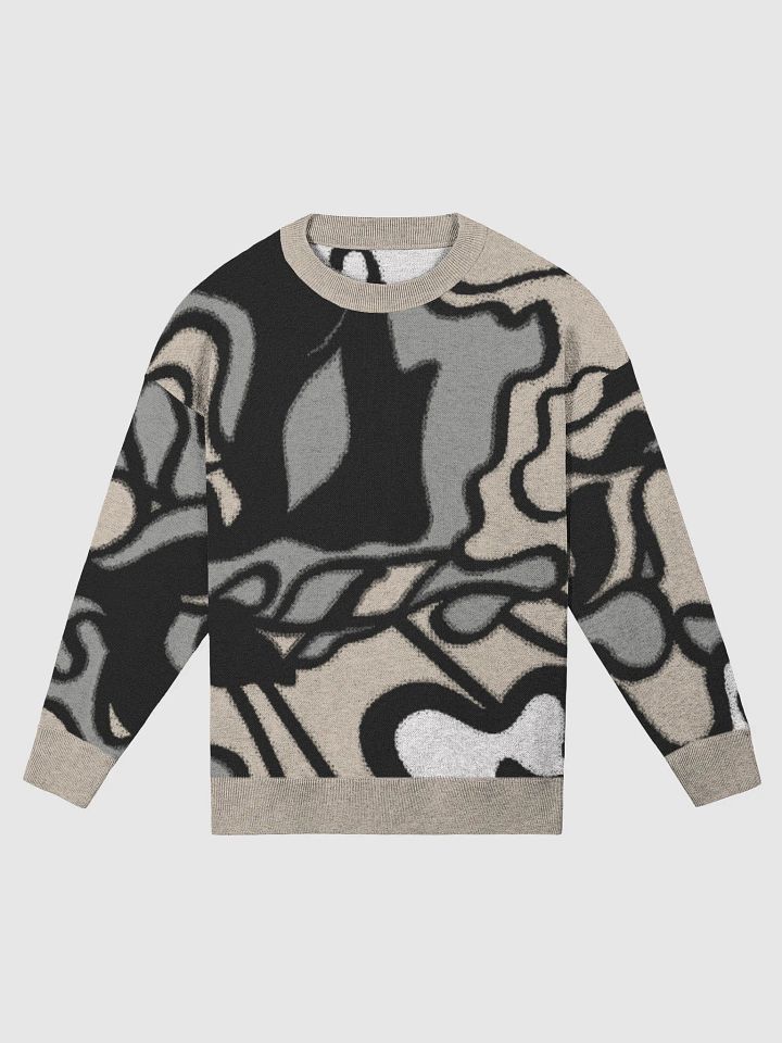 Swirling Comfort Relaxed Sweater - Wave at Sunset product image (2)