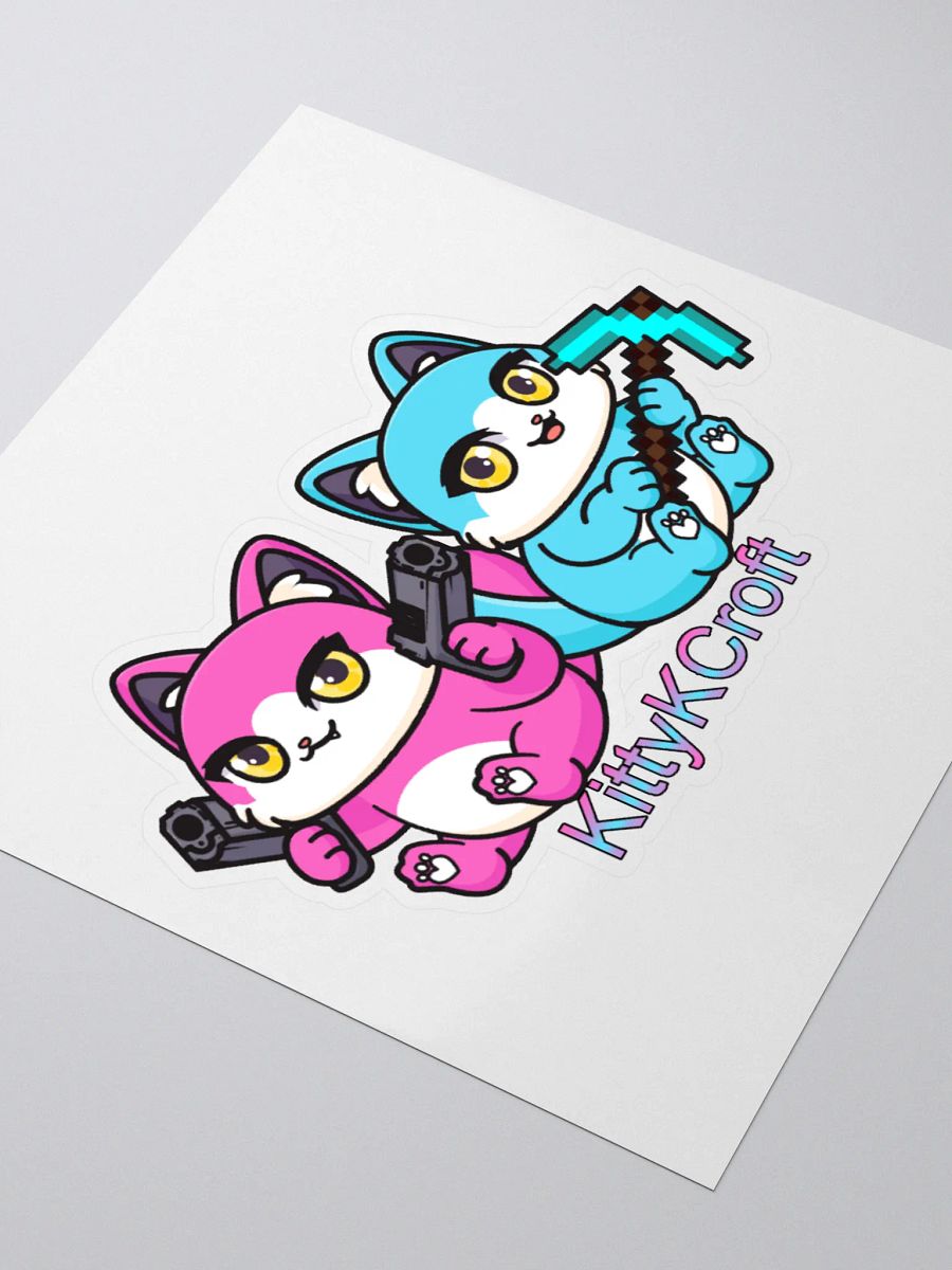 Gemini Kitty Sticker product image (9)