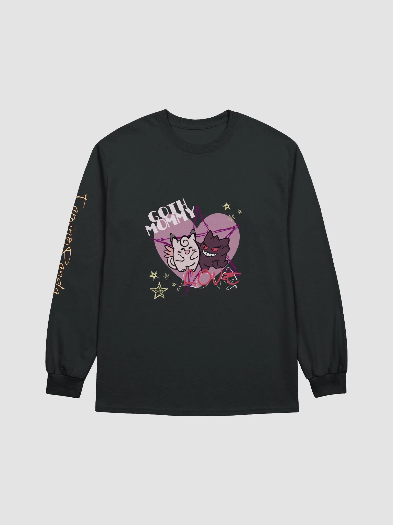GOTH MOMMY LOVE LONG SLEEVE TEE product image (2)