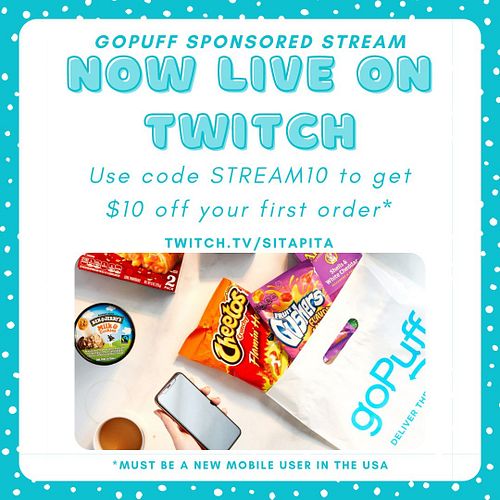 We're live! Come by to learn all about @gopuff AND get $10 off your first order with code STREAM10
.
.
.
.
.
.
.
.
.
.
.
.
.
...
