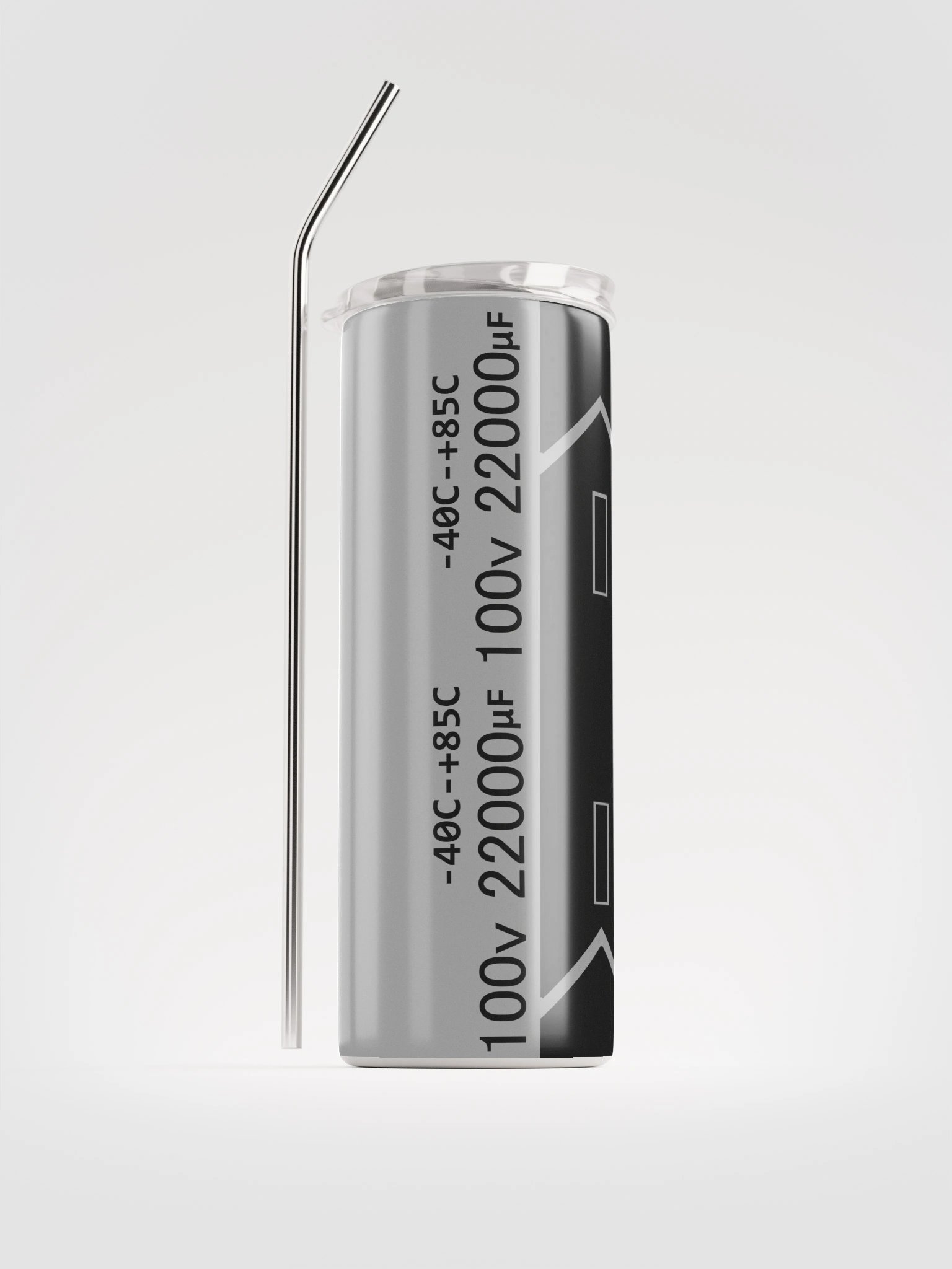Capacitor Stainless Steel Tumbler - GRAY product image (1)