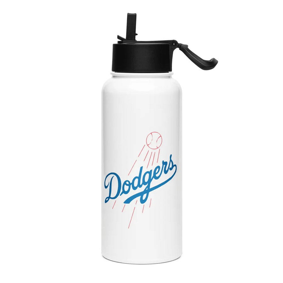 I Love the Los Angeles Dodgers White Tumbler product image (2)