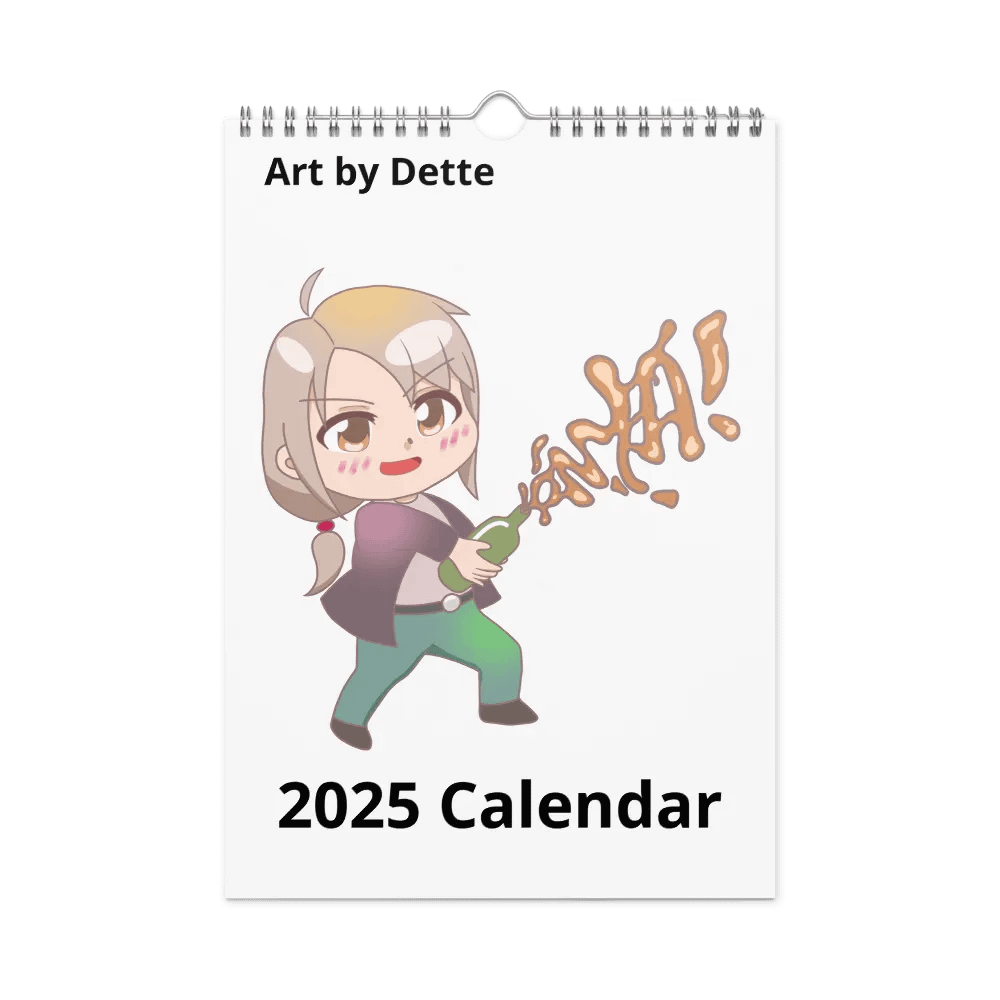 Dette's 2025 Art Calendar product image (3)