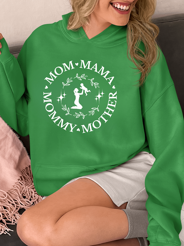 Mom, Mama, 1st Mothers Day Gildan Hoodie product image (1)