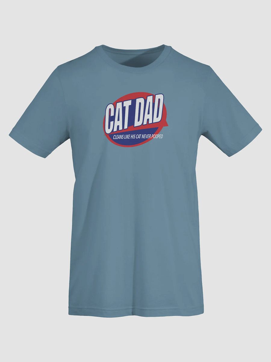 Cat Dad The Litter Box Cleaner T-shirt product image (3)