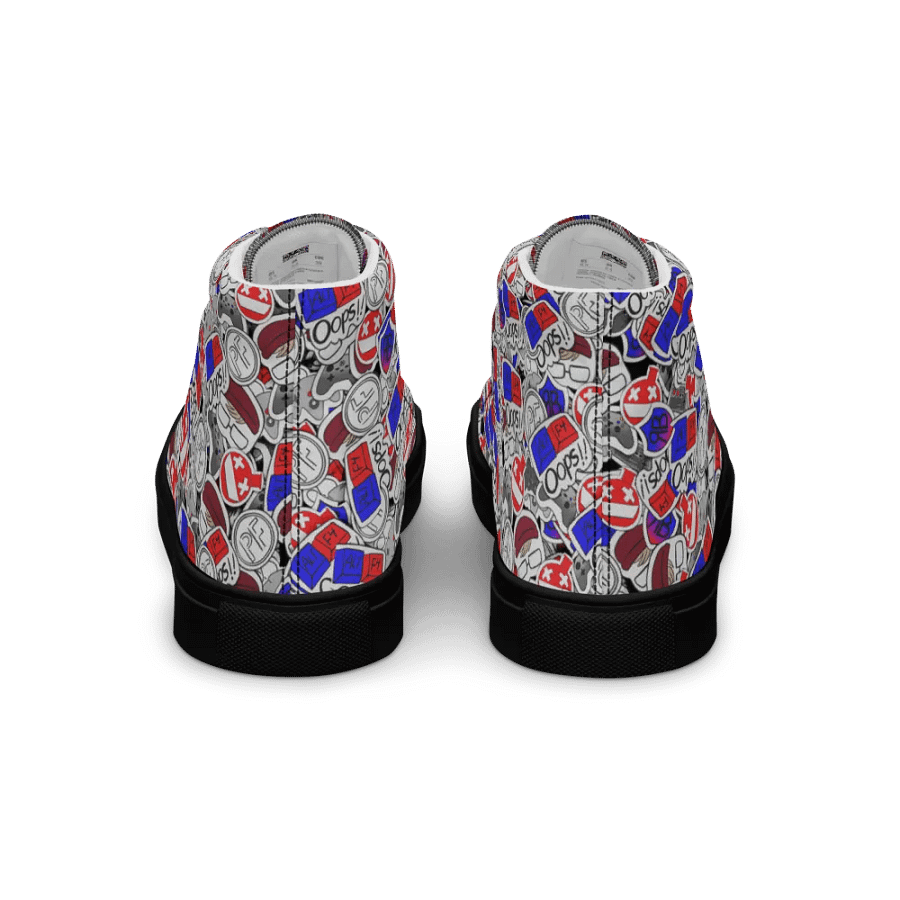 Sticker-Bomb Men's Hi-Tops product image (4)