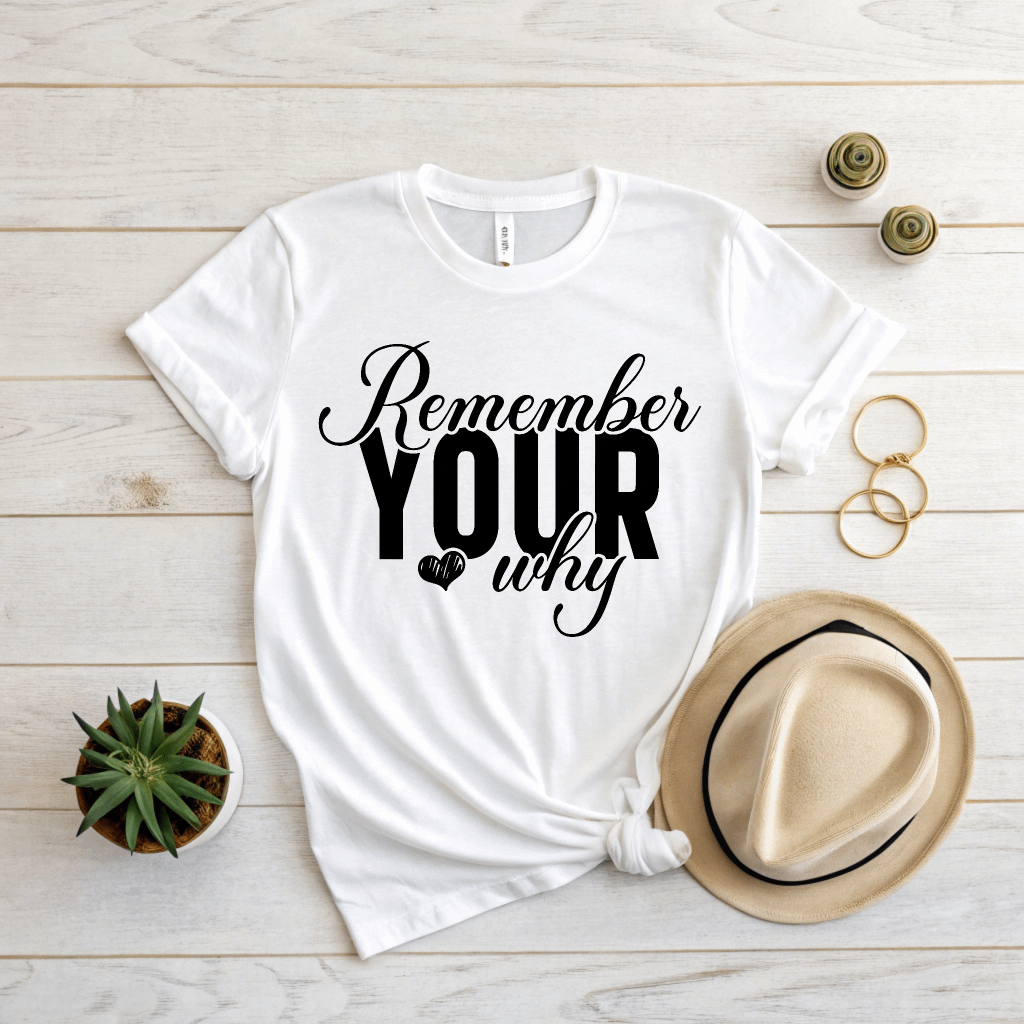 Remember Your Why - Women's White T-Shirt product image (2)