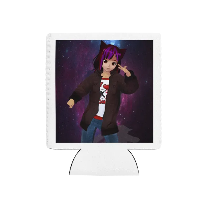 Cosmic Kitty Can Cooler product image (1)