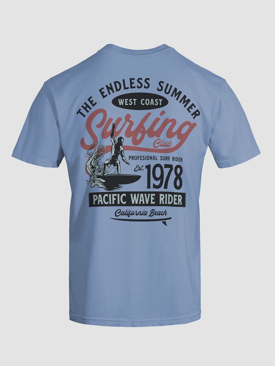 Pacific Wave Rider Vintage T-Shirt product image (86)
