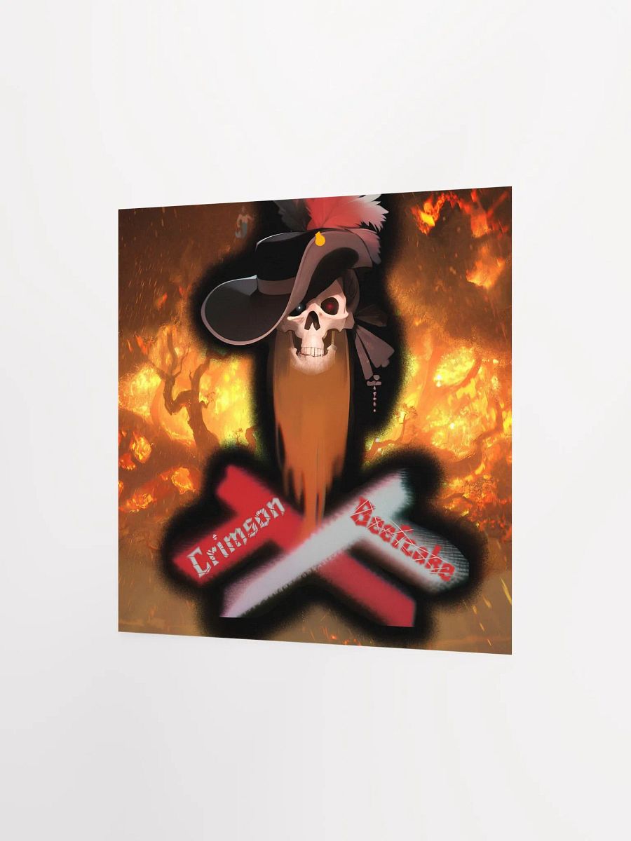 CrimsonBeefPoster (Unframed Squares) product image (2)