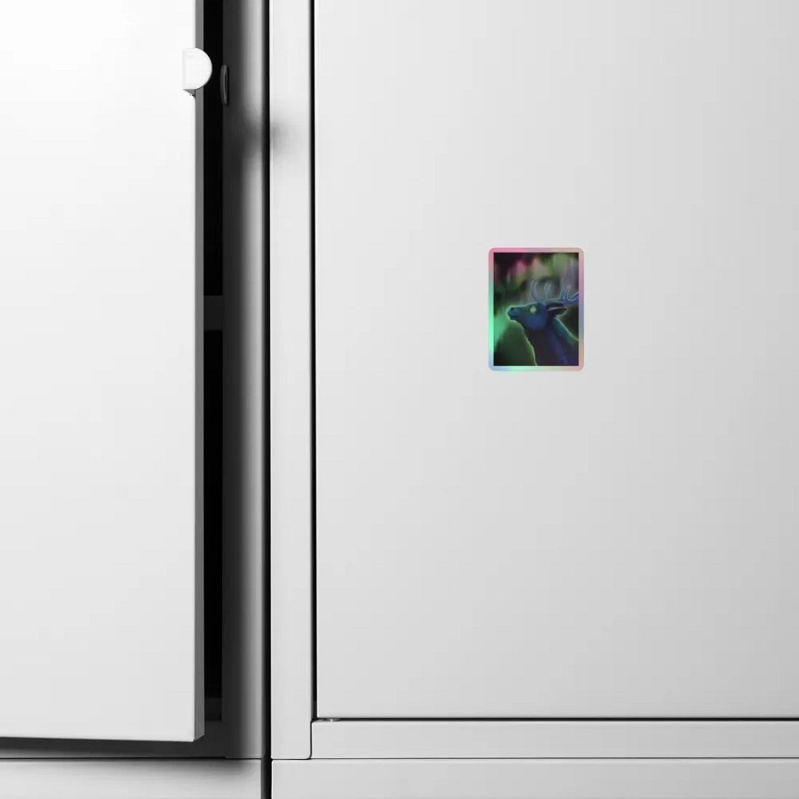 Aurora Elk Holo Sticker product image (6)