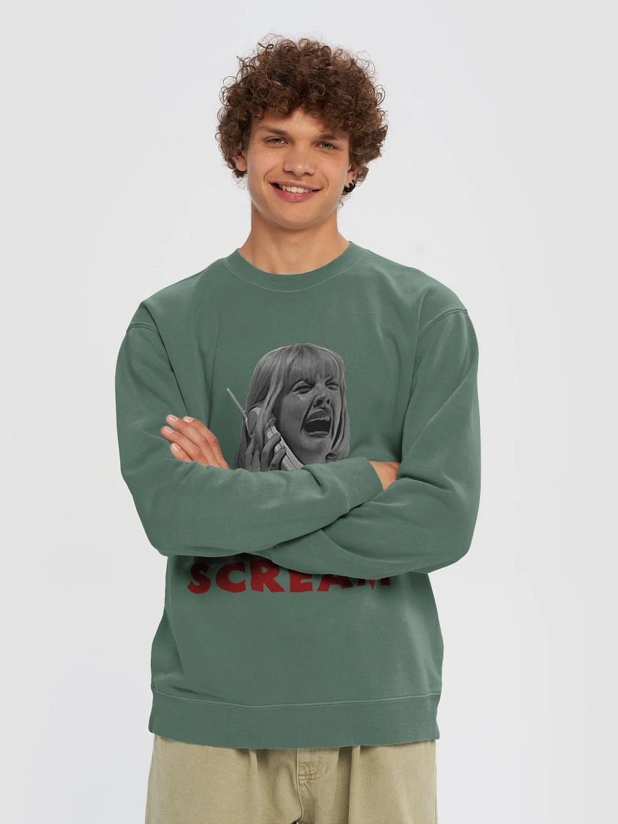 Iconic Scream Distressed Unisex Sweatshirt product image (40)