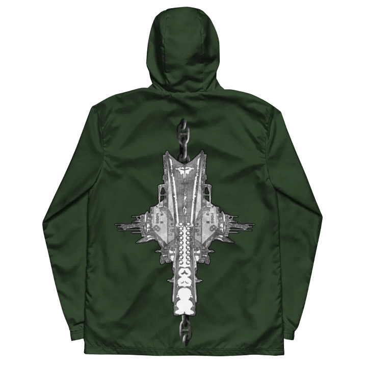 Green Foss double tug Sketch tug Windbreaker product image (1)