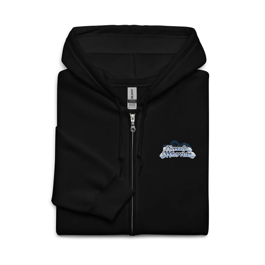 Mothman Whovie Unisex Zip-Up Hoodie product image (4)
