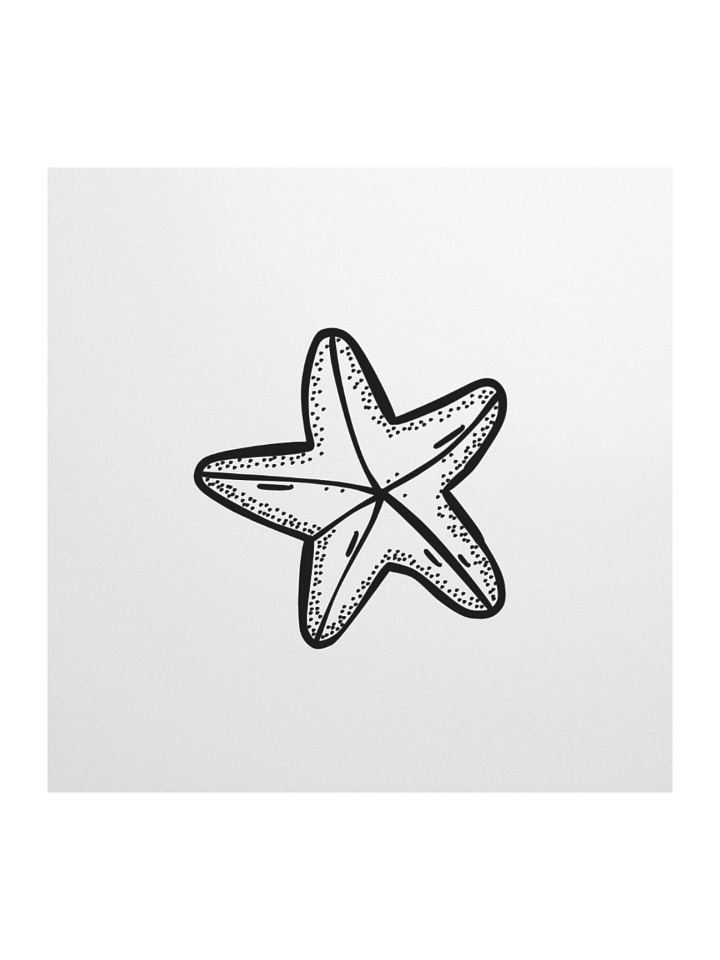 Starfish Kiss Cut Stickers product image (1)