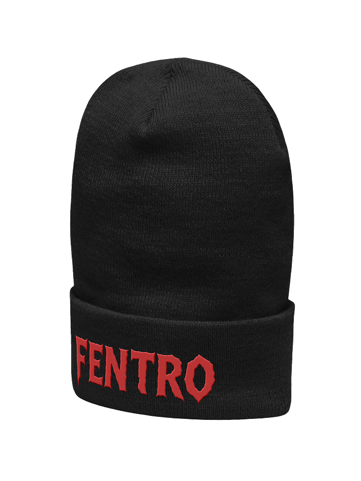 FENTRO BLACK BEANIE product image (2)