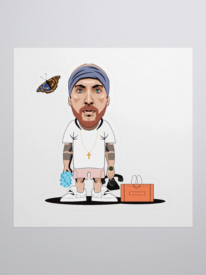 DAVID ASPHALT - STICKER product image (1)