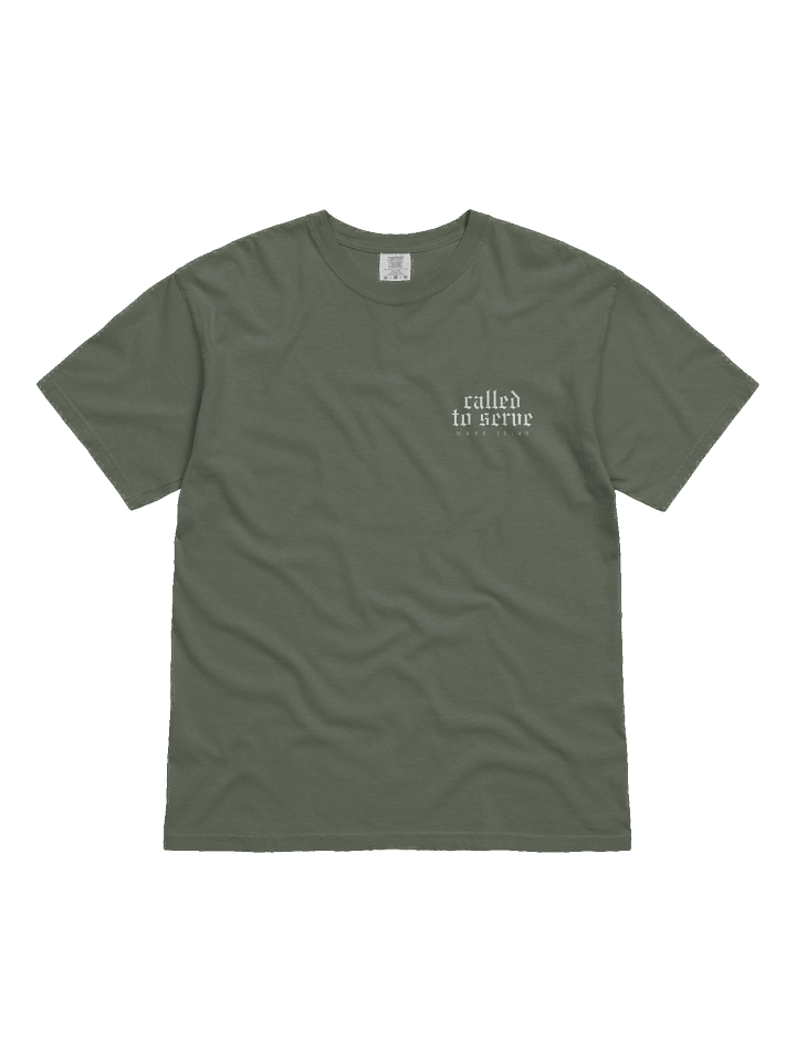 "Called To Serve" Printed Tee product image (2)