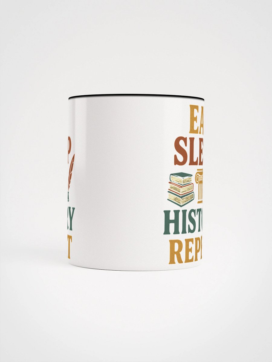 Eat Sleep History Repeat Mug – Teacher Coffee Cup for History Buffs product image (66)