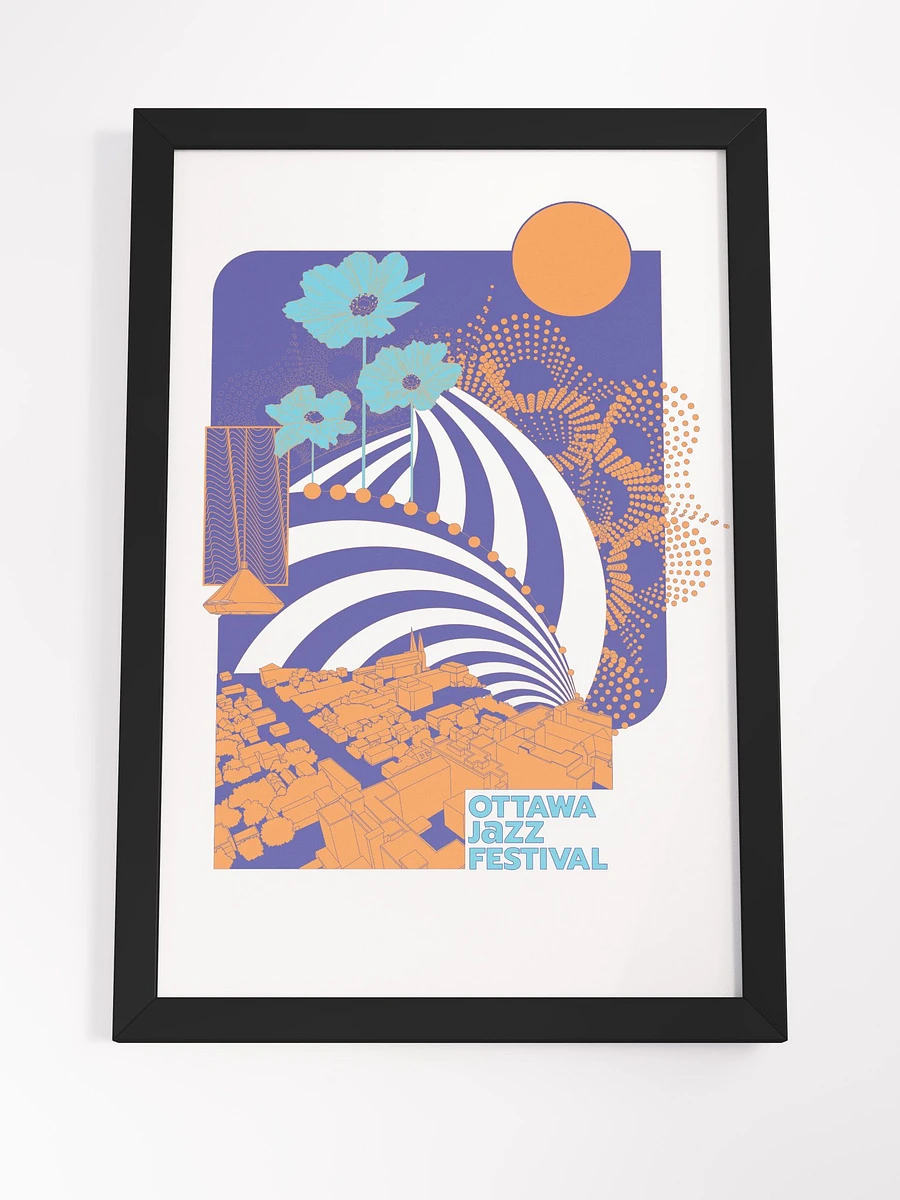 Ottawa Jazz Festival 2022 Framed Logo Art Print product image (4)