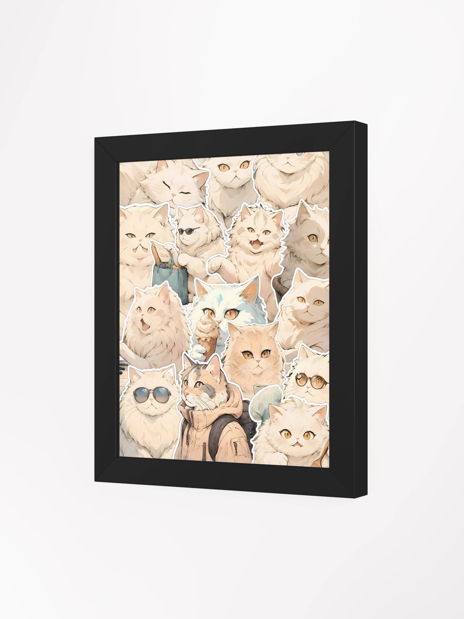 Framed High-Quality Matte Poster (in) - Fluffverse product image (3)