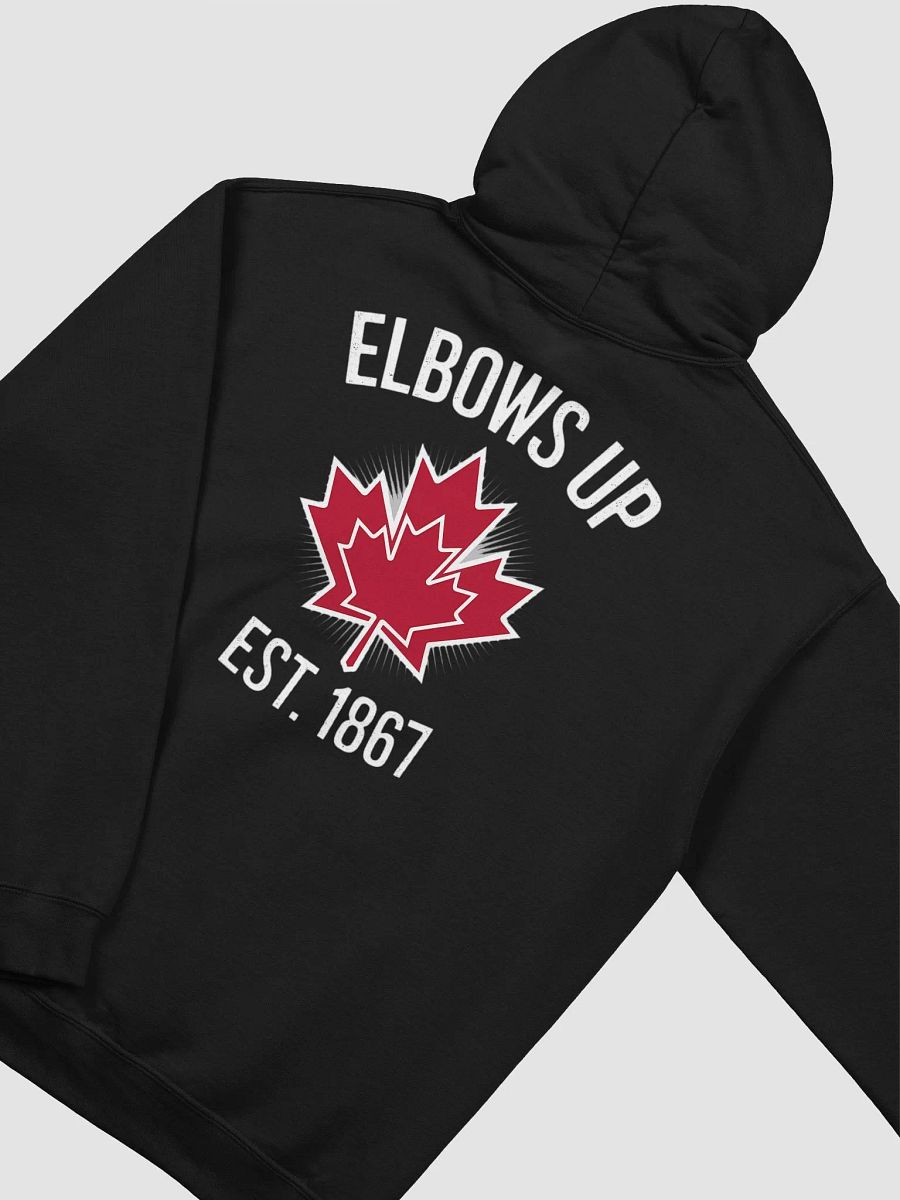 Elbows Up Canada Est. 1867 Hoodie – Proud Canadian product image (4)