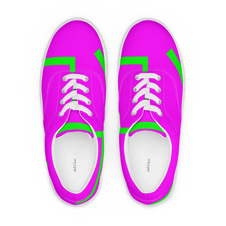 Powerful Pink Lace-Up Shoes product image (2)