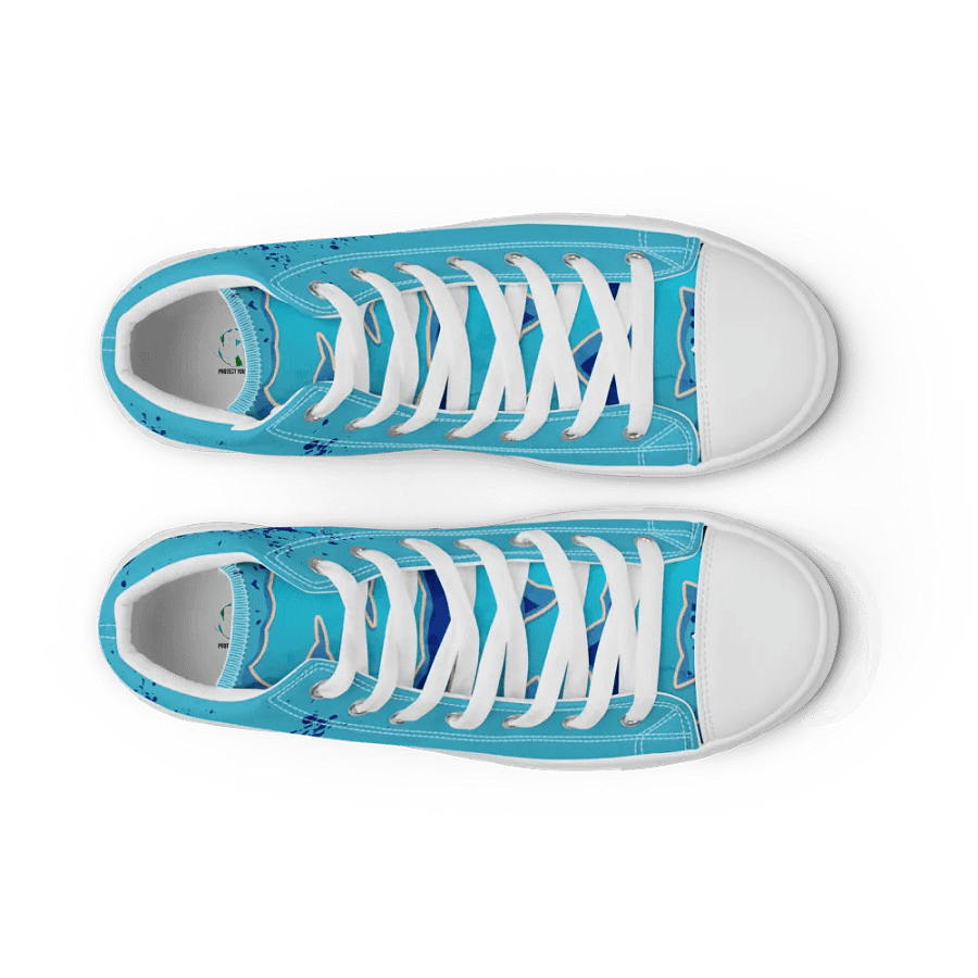 Men's NRG Splatter High Top Canvas Shoes product image (9)
