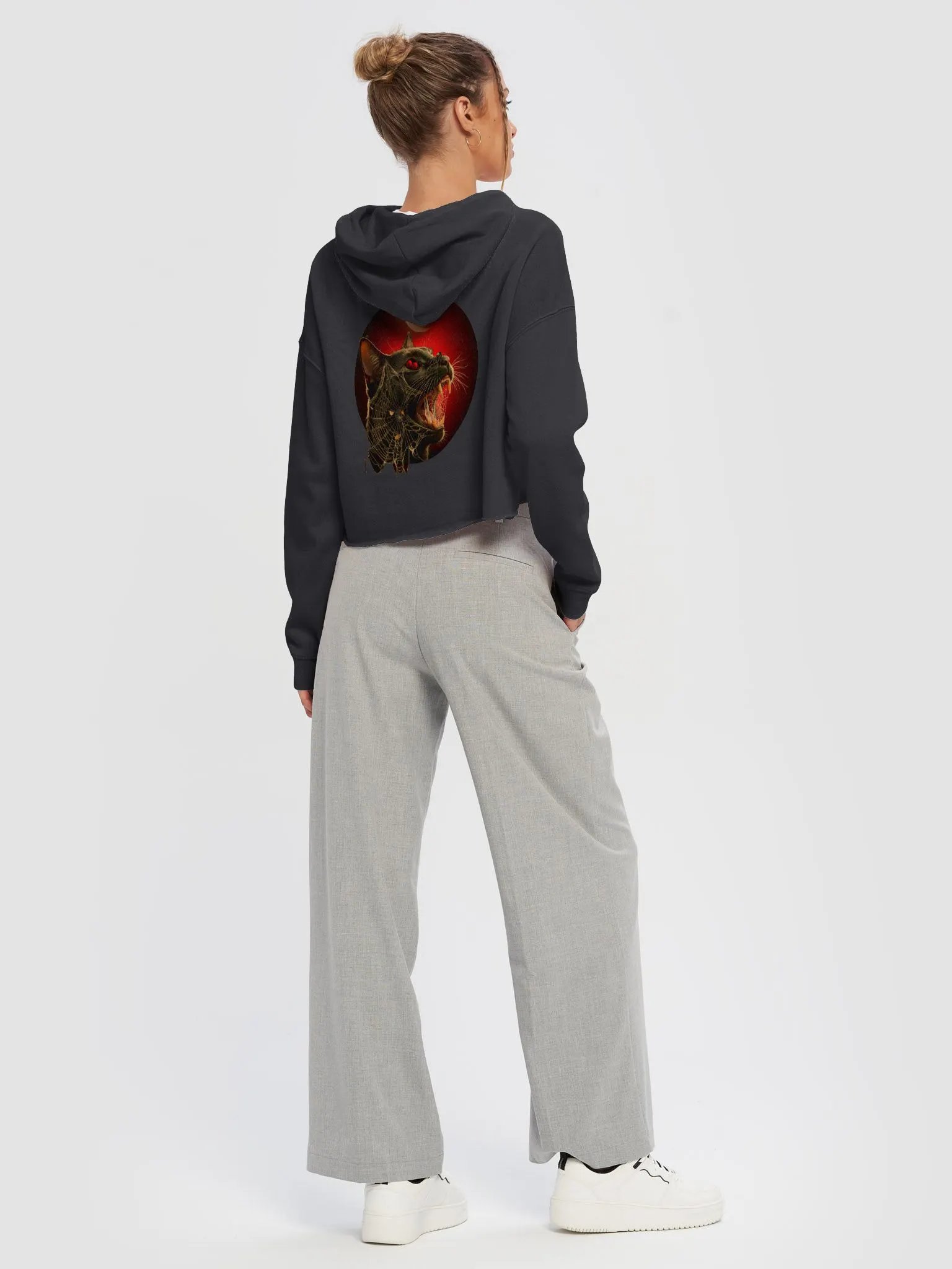 Cats Cradle Cropped Hoodie product image (5)