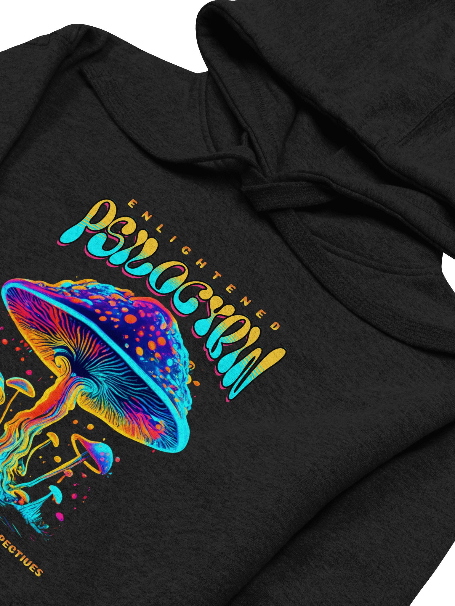 Enlightened Psilocybin Mushrooms - Gateway to New Perspectives - Premium Unisex Hoodie product image (5)