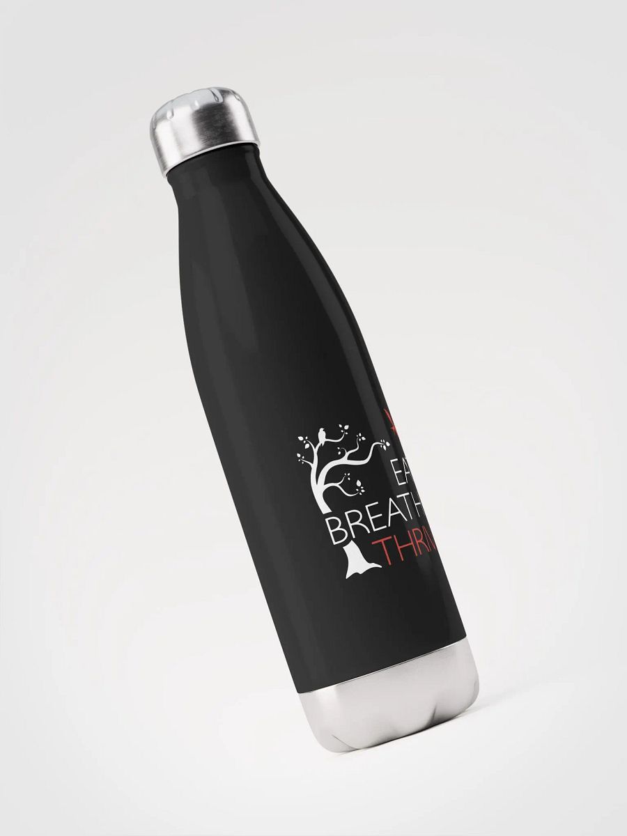 EBT water bottle | black product image (3)