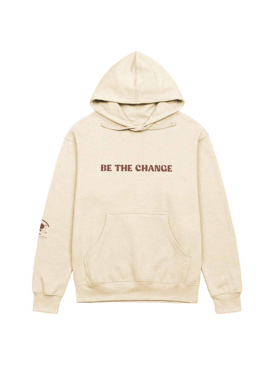 Be The Change Unisex Midweight Hoodie – Inspire Action & Positivity product image (4)