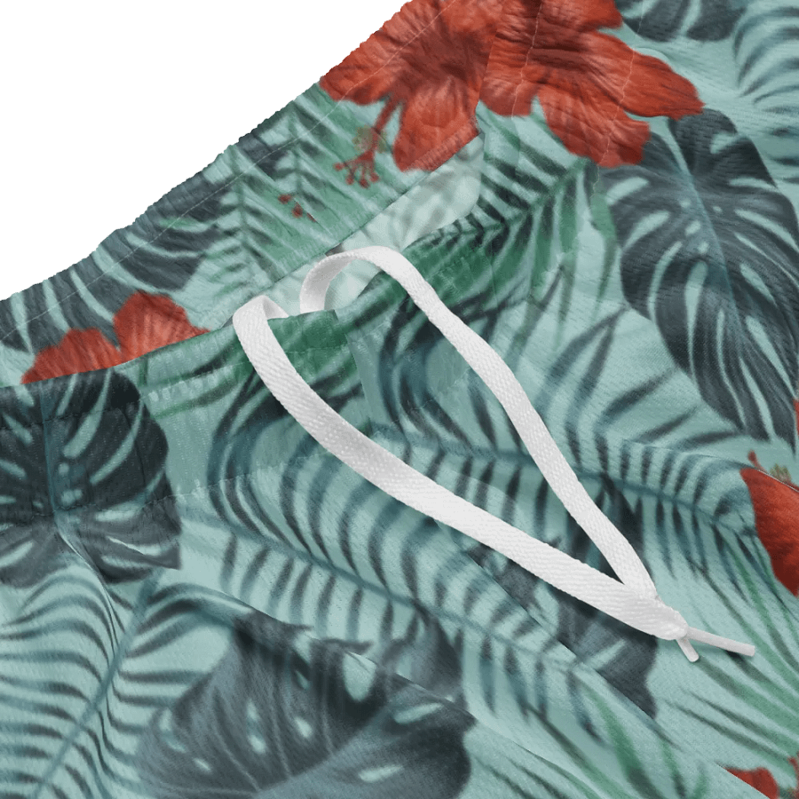 Palm Paradise | Recycled Unisex Mesh Shorts product image (7)
