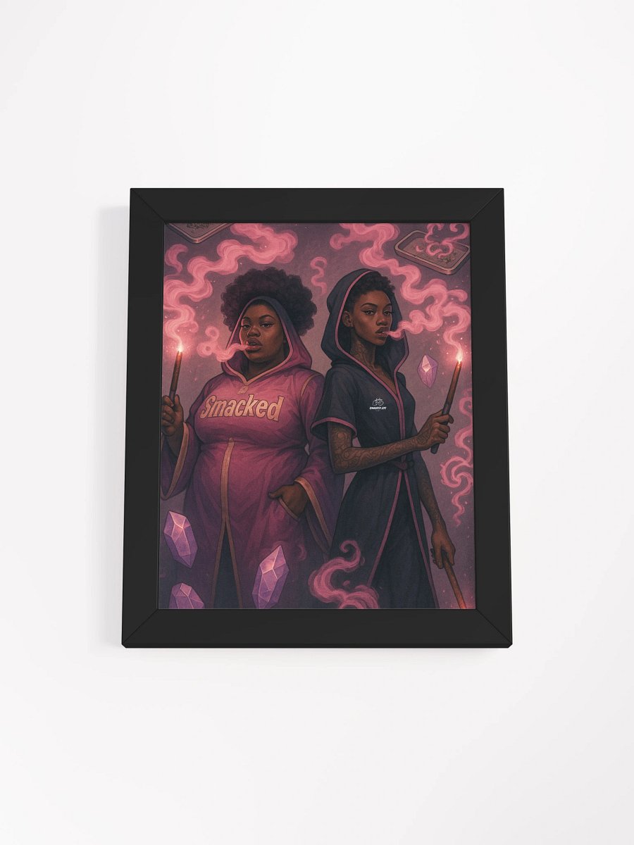 “Smacked Sorcery Vol. 2 – Smacked Witches” Framed Poster product image (2)