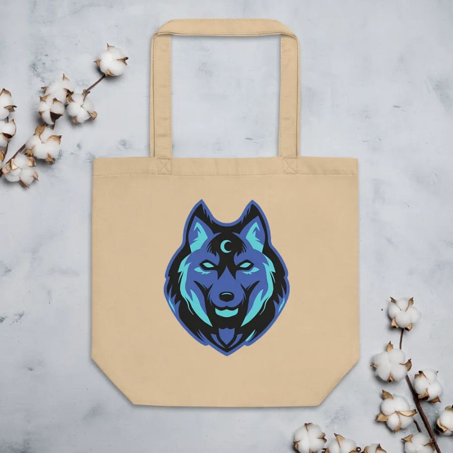 Mystic Wolf Guardian Eco Tote product image (3)