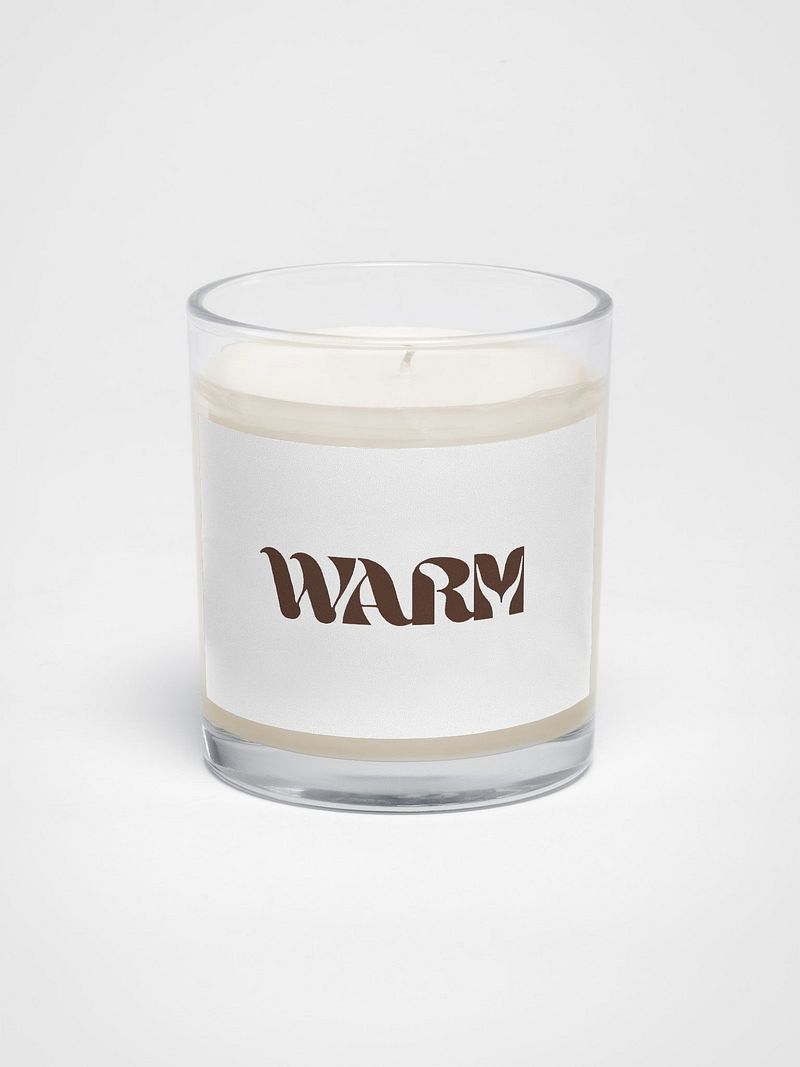 Wavy 'WARY' Soy Wax Candle