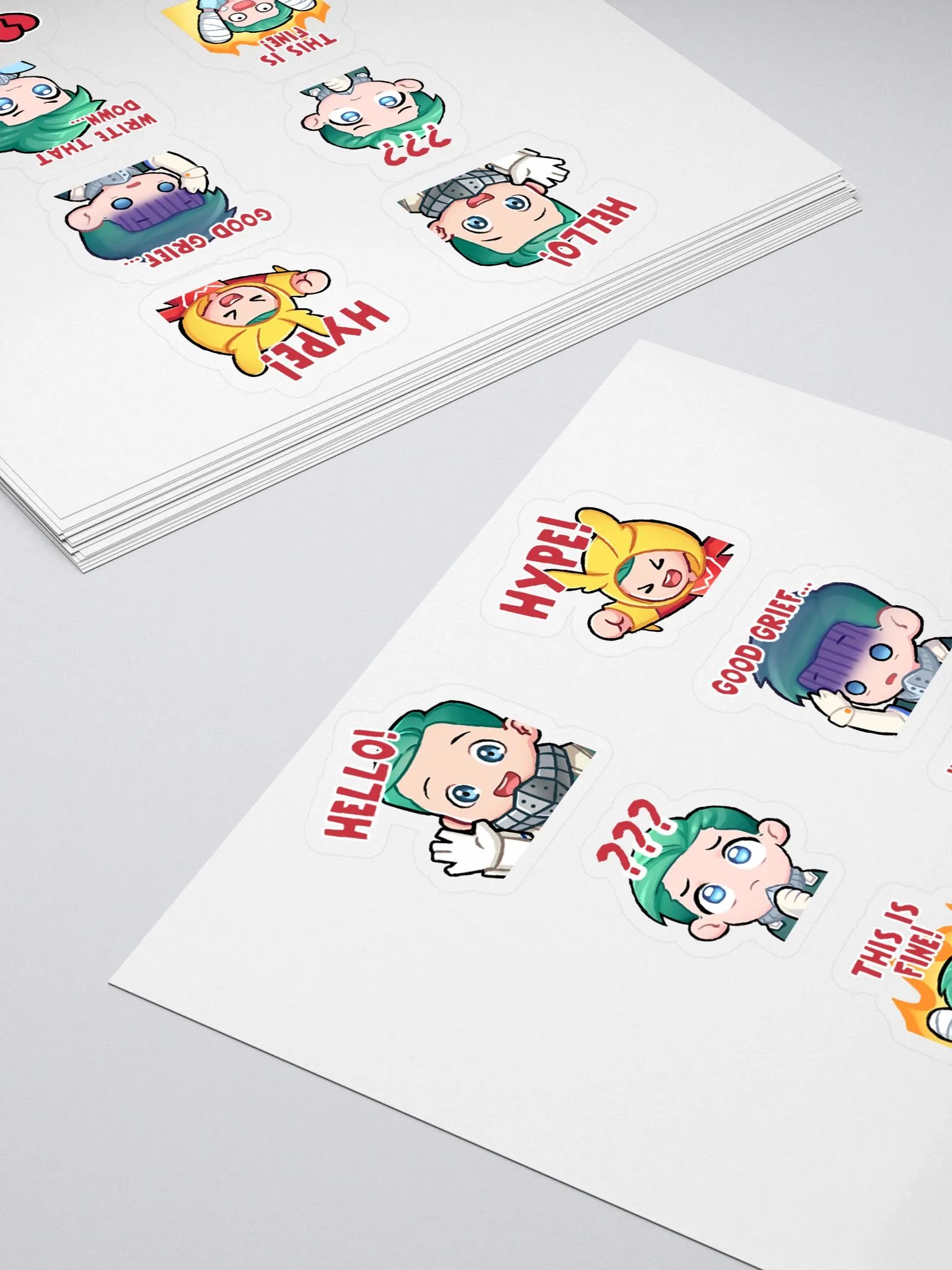 Deku - Sticker Sheet product image (4)