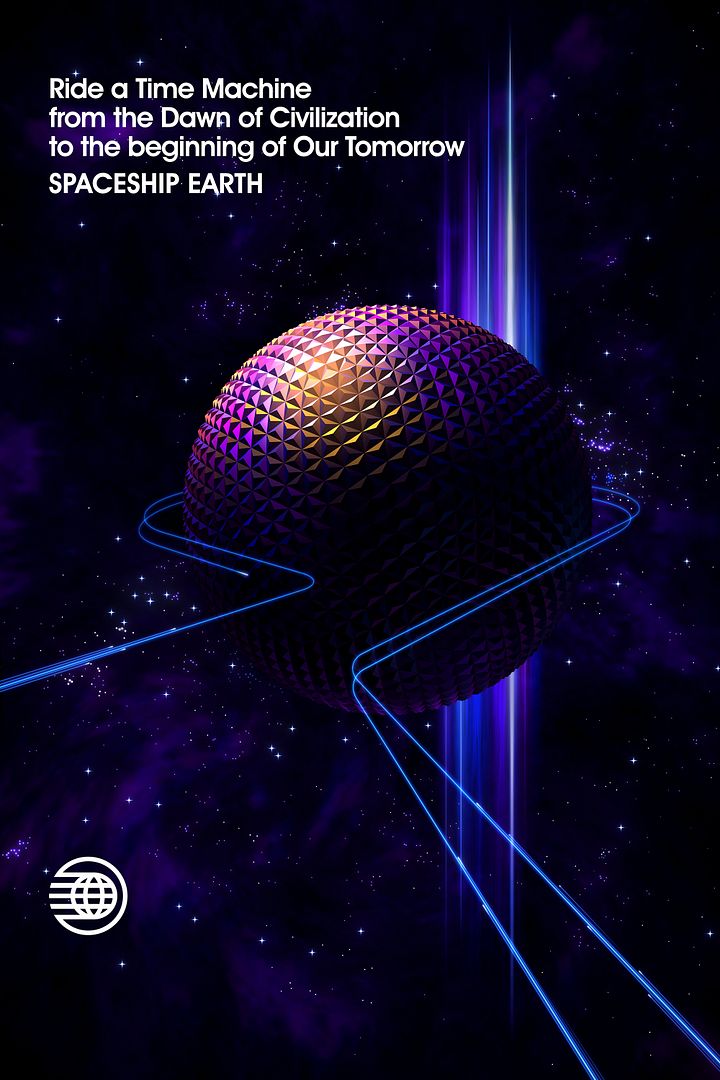 Spaceship Earth Attraction Poster product image (1)