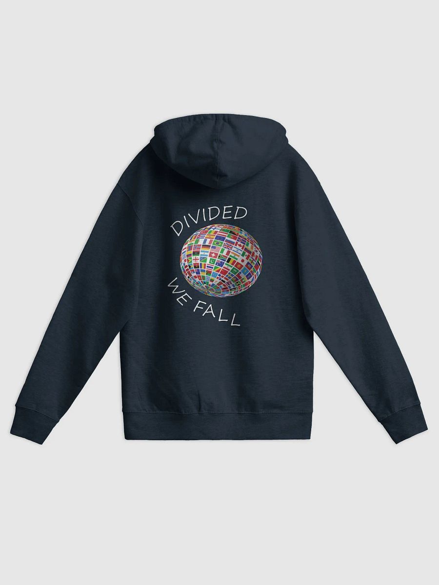 Divided We Fall - Nations - Globe - Independent Trading Co. Fleece Zip Up Hoodie product image (1)