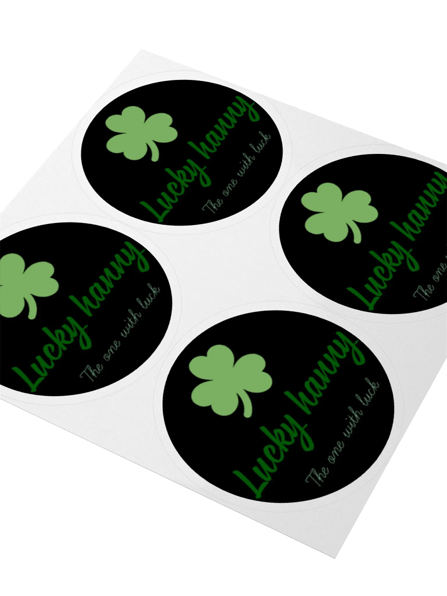 Lucky Hanny Clover Kiss Cut Stickers product image (3)