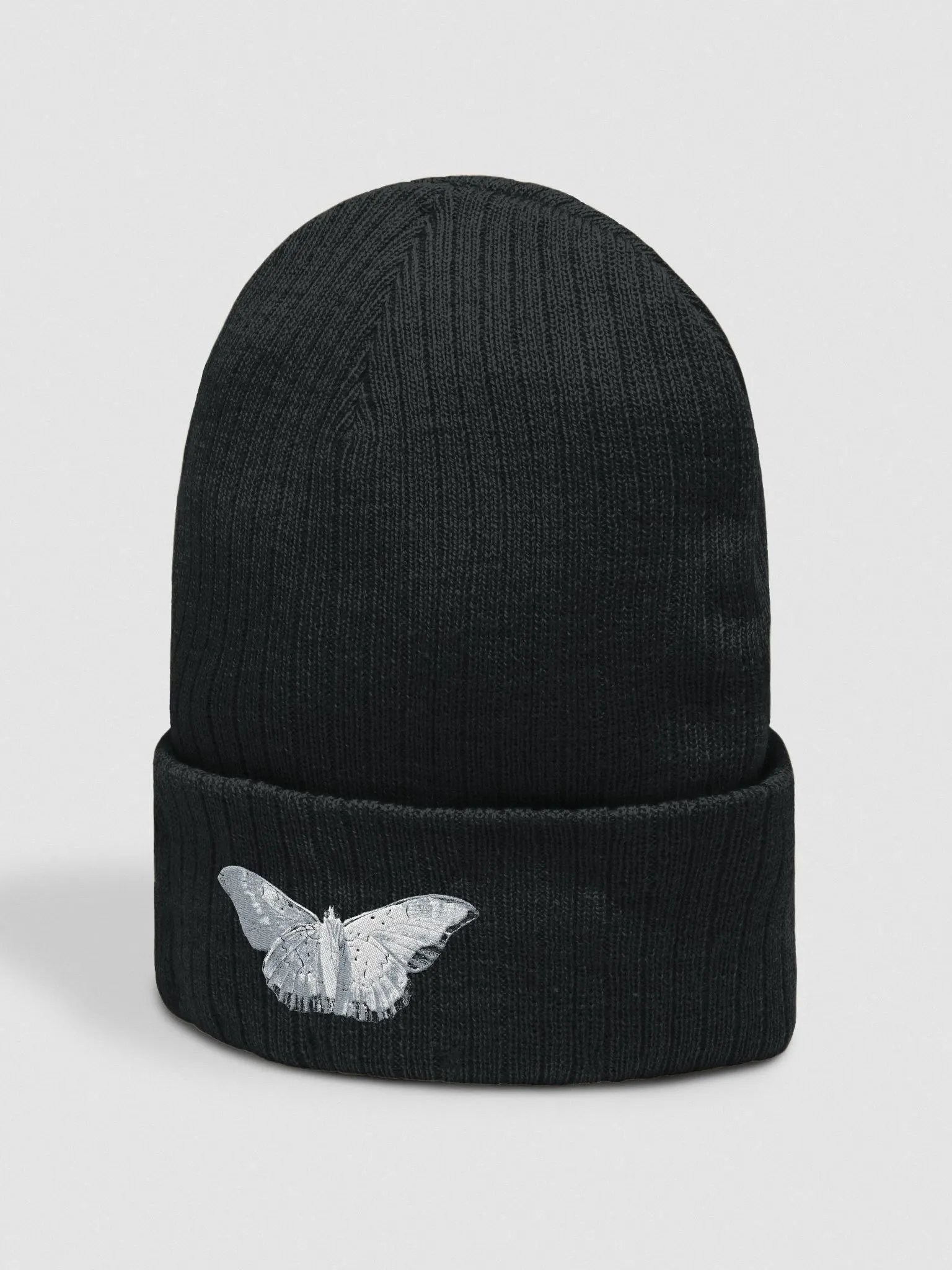 Moth Ribbed Beanie product image (3)
