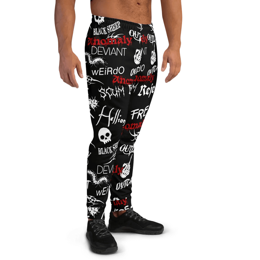 Outcast All Over Black Sweatpants product image (4)