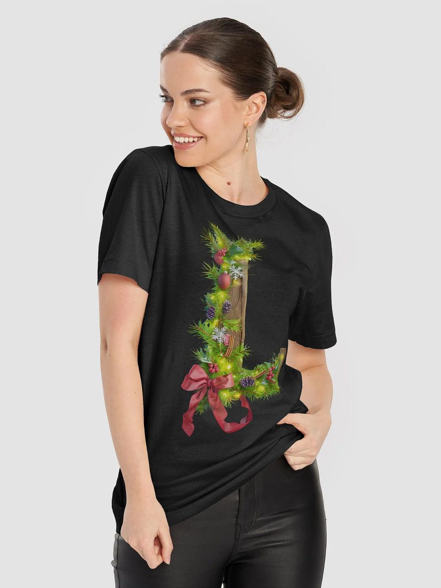 Festive Christmas 'L' Decor T-Shirt product image (9)