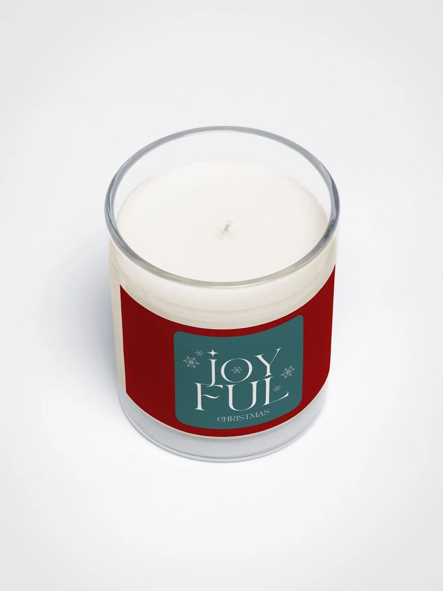 Joyful Christmas Soy Wax Candle product image (3)