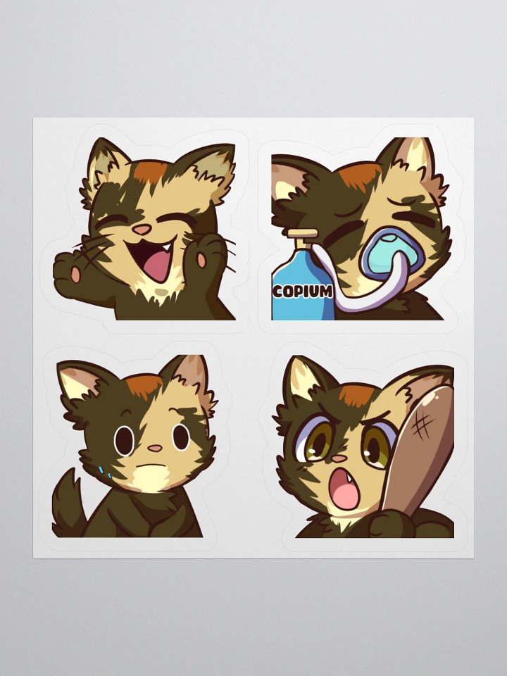 Hazelnut Sticker Pack Set product image (1)