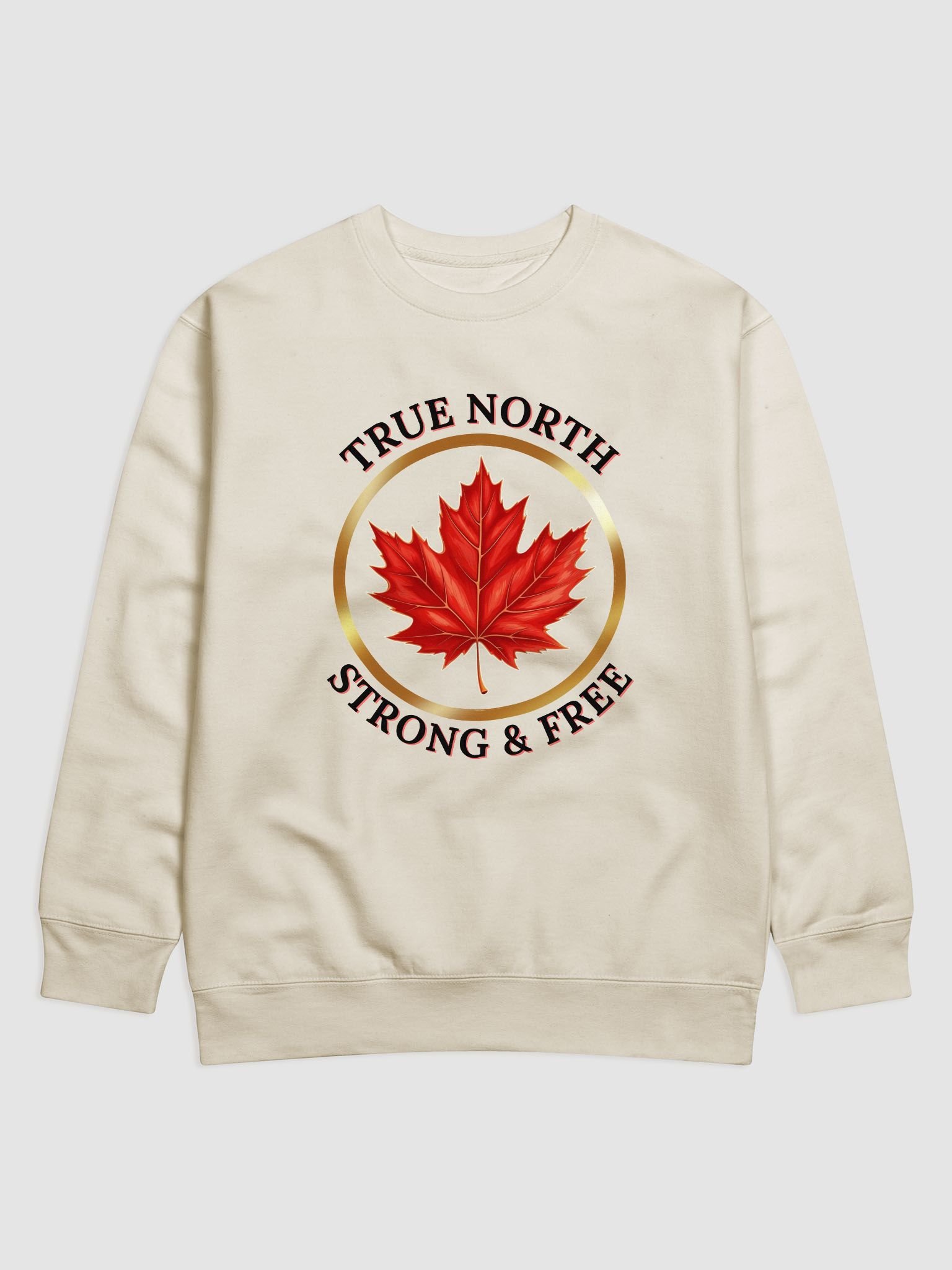 True North Premium Maple Leaf Sweatshirt (Black Font) product image (2)