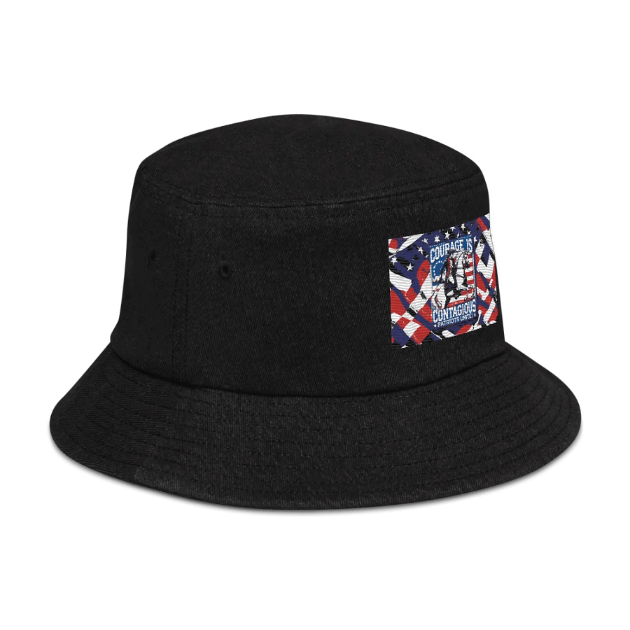 Courageous Patriots Denim Bucket Hat product image (3)