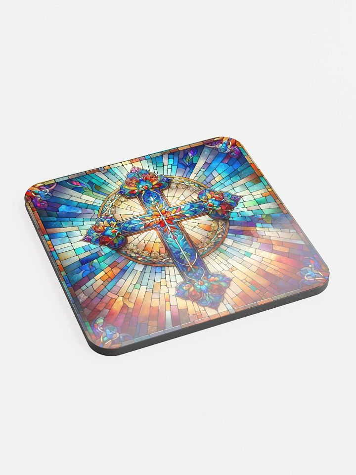 Vibrant Cross Coaster product image (2)