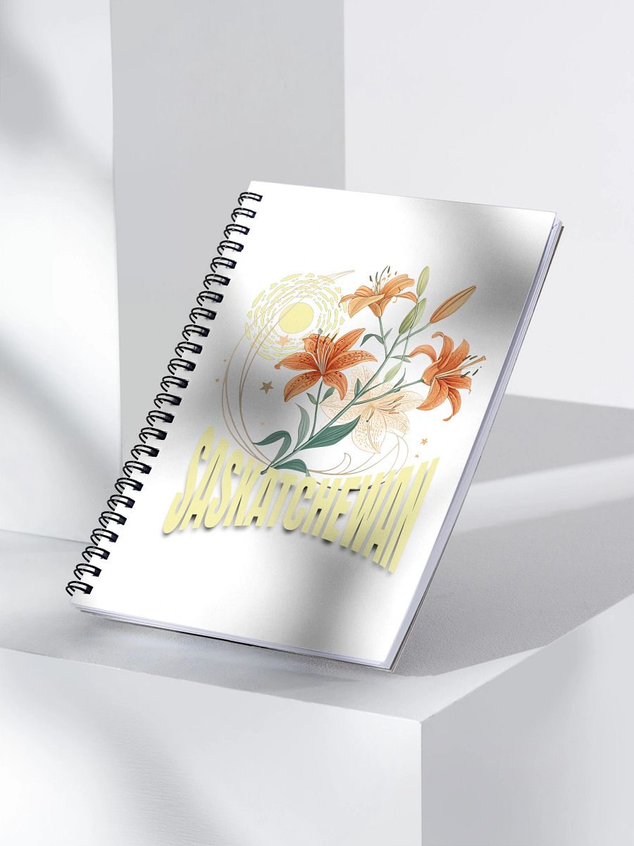 Tiger Lily Saskatchewan Sun Spiral Notebook product image (3)